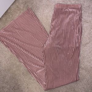 *NWT* Forever 21 ribbed velvet wide leg pants